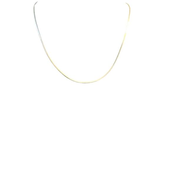 Giani Bernini Sterling Silver Necklace, 16”Square Snake Chain - Picture 1 of 6